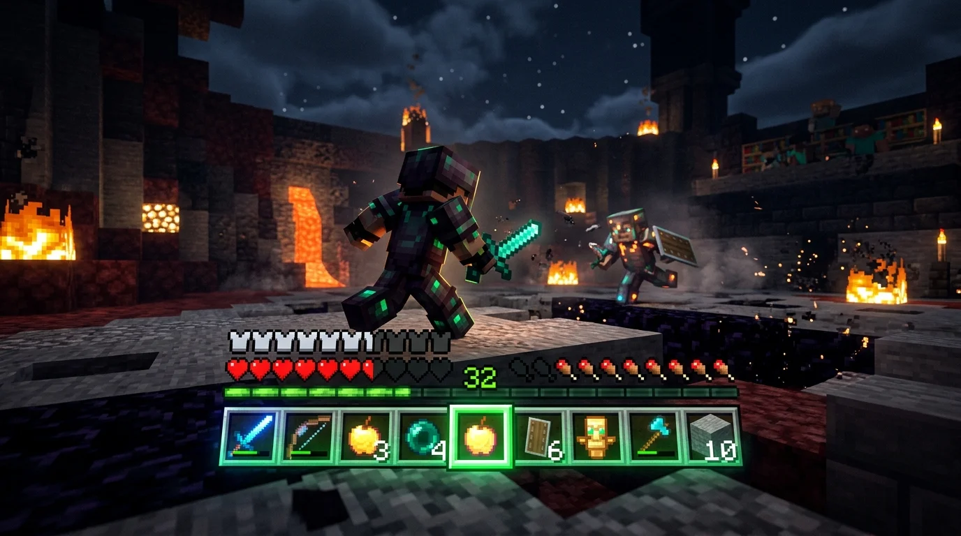 Fixer Hotbar y Atajos